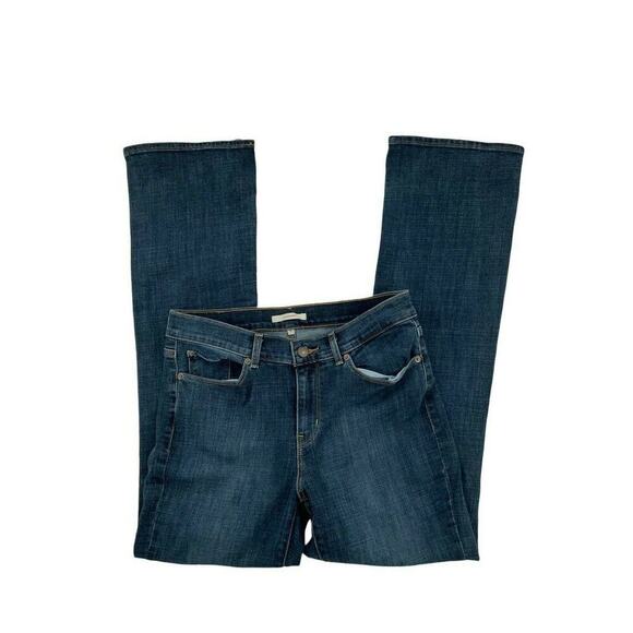 Levi's Classic Jeans Women Size 6 Boot Cut Stretch Med Wash Button Pockets Denim - Picture 6 of 11